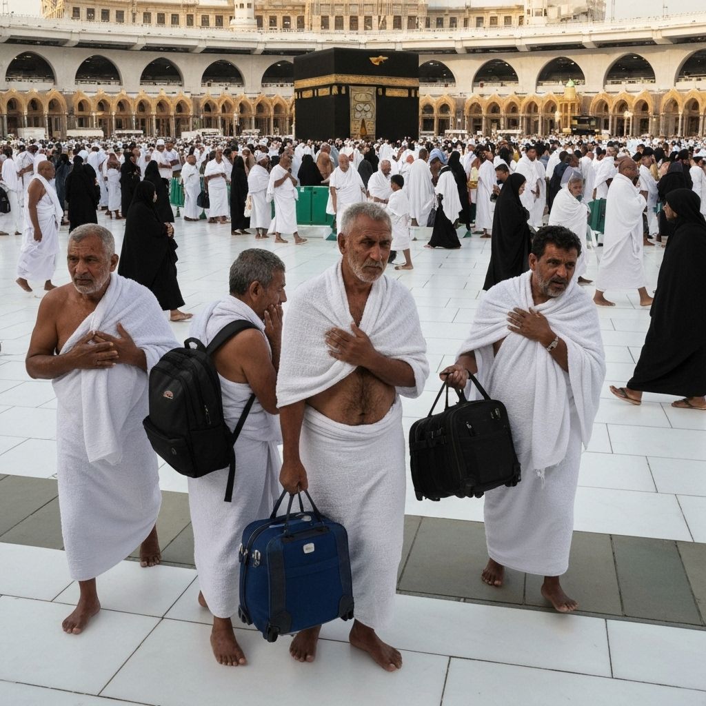 Pilgrims at the Kaaba